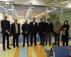 بازدید موثر رئیس شرکت آب و فاضلاب استان اصفهان  جناب آقای امینی به اتفاق معاونین محترمشان از شهرک سلامت